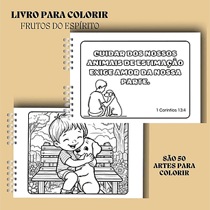 Arquivo Livro de Colorir Frutos do Espírito -- Rê Castori