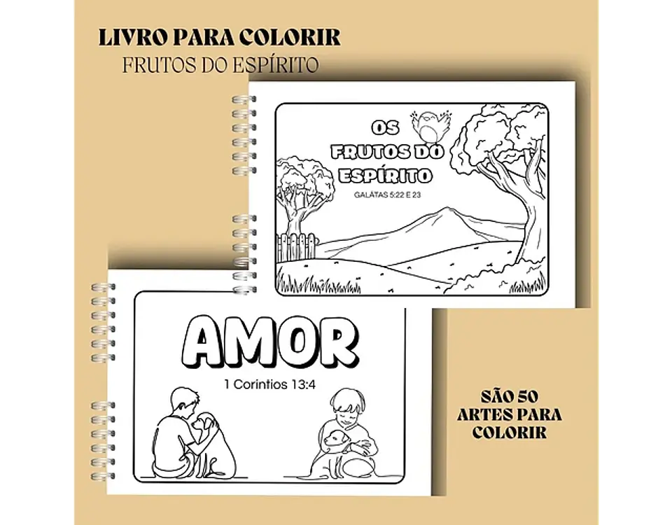 Arquivo Livro de Colorir Frutos do Espírito -- Rê Castori 3