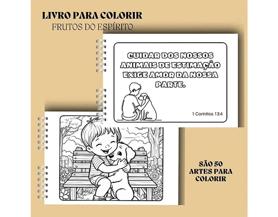 Arquivo Livro de Colorir Frutos do Espírito -- Rê Castori 4