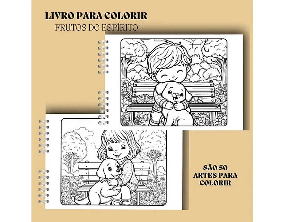 Arquivo Livro de Colorir Frutos do Espírito -- Rê Castori 7