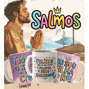 Arquivo Caneca Salmos Volume 1 - Originale