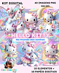 Kit Digital Hello Kitty no Mundo dos Sonhos - Caramelo - Thumbnail 1
