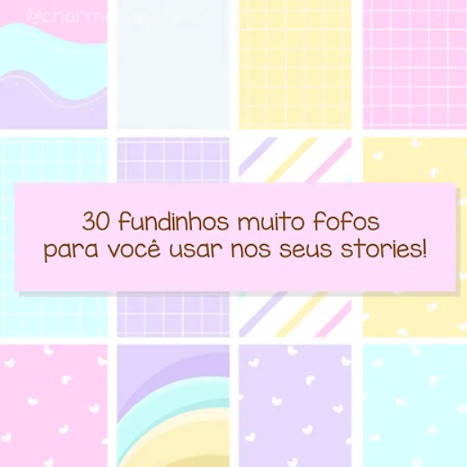 Kit Digital Mini Pack Stories Fofinhos - Charme 2