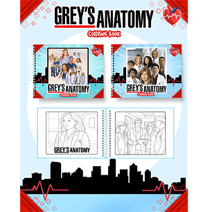 Arquivo Livro de Colorir Grey's Anatomy - Pamella