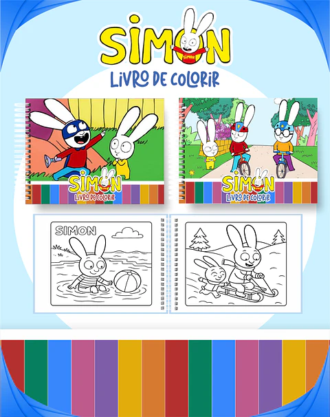 Arquivo Livro de Colorir Simon - Pamella