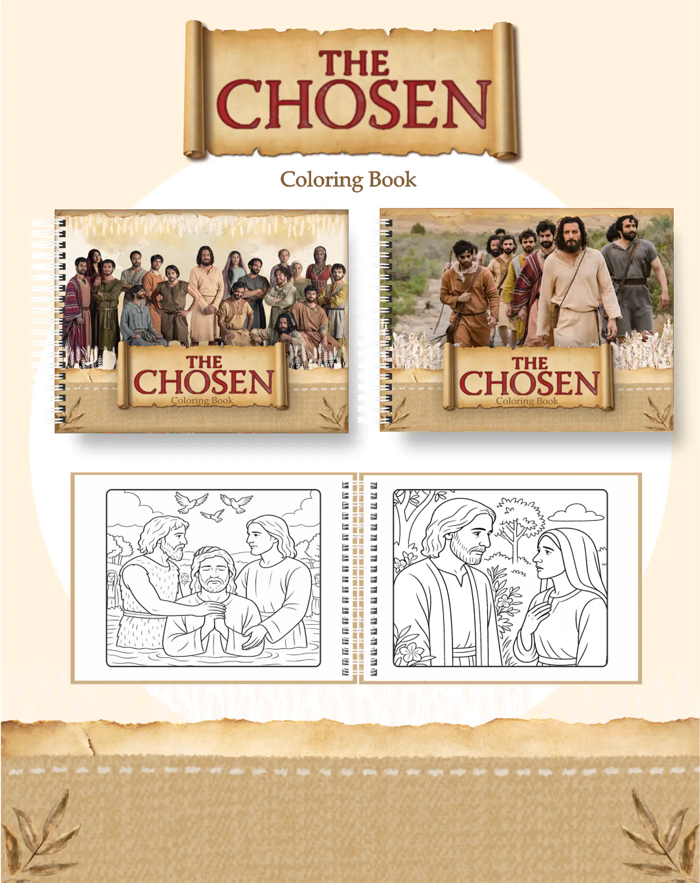 Arquivo Livro de Colorir The chosen - Pamella 1
