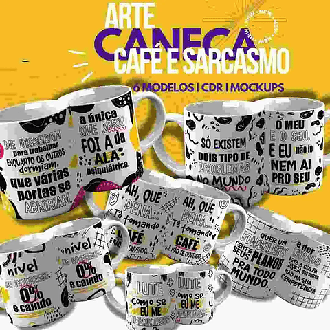 Arquivo Caneca Café e Sarcasmo - Clube Yukina