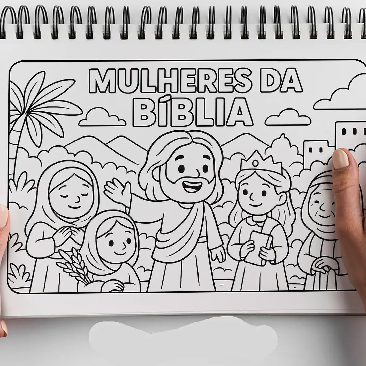 Arquivo Combo Bíblia para Colorir - Beca Ovelhinha 5