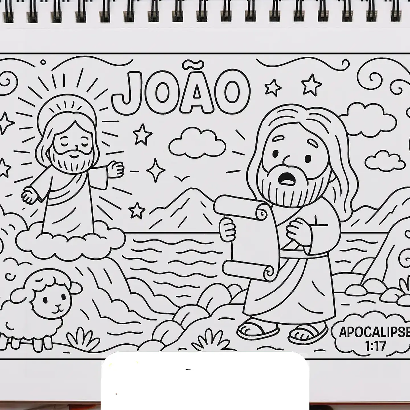 Arquivo Combo Bíblia para Colorir - Beca Ovelhinha 9