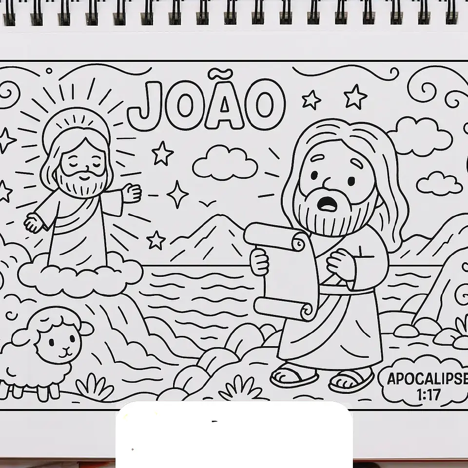 Arquivo Combo Bíblia para Colorir - Beca Ovelhinha 9