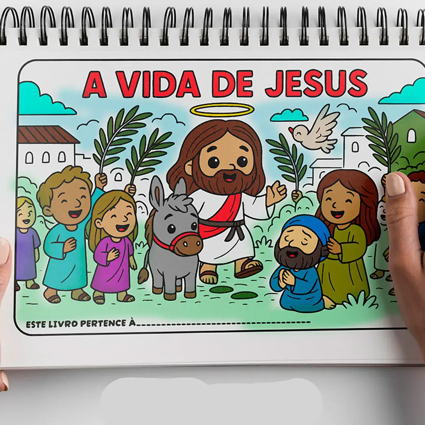 Arquivo Combo Bíblia para Colorir - Beca Ovelhinha 15