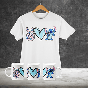 Arquivo Camisa e Caneca Stitch - Ana Melim