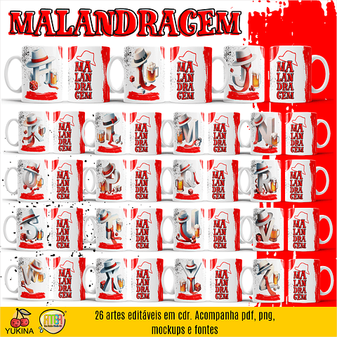 Arquivo Caneca Malandragem - Ana Melim