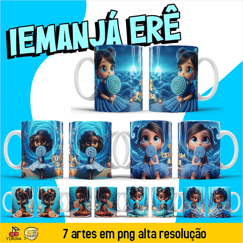 Arquivo Caneca Pacote Erê Iemanja - Ana Melim