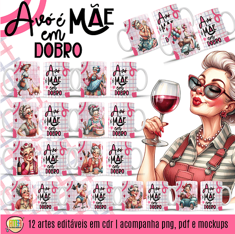 Arquivo Caneca Dia dos Avós - Ana Melim