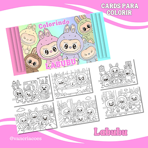 Arquivo Card de Colorir Lilo e stitch - Van Criações