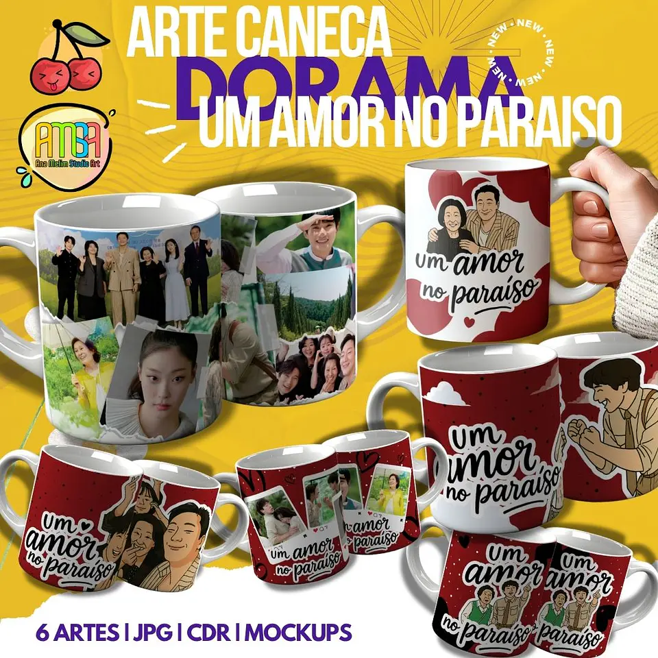 Arquivo Canecas Dorama Um Amor no Paraíso - Yukina 1