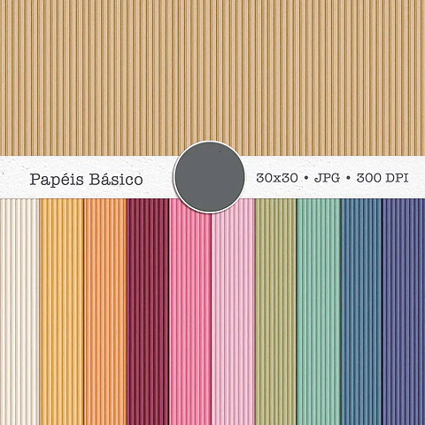 Kit Digital Pássaros Papéis