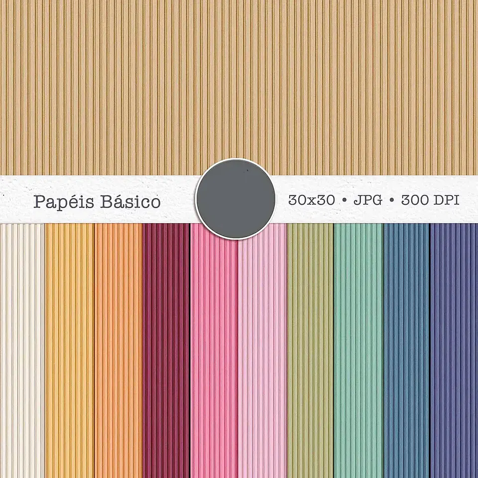 Kit Digital Pássaros Papéis 1