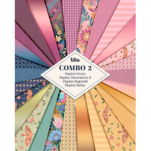 Kit Digital Pássaros Combo Papéis 02 - Tita