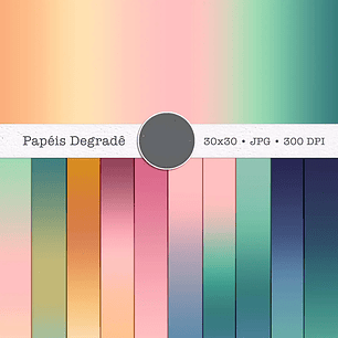 Kit Digital Pássaros Combo Papéis 02 - Tita