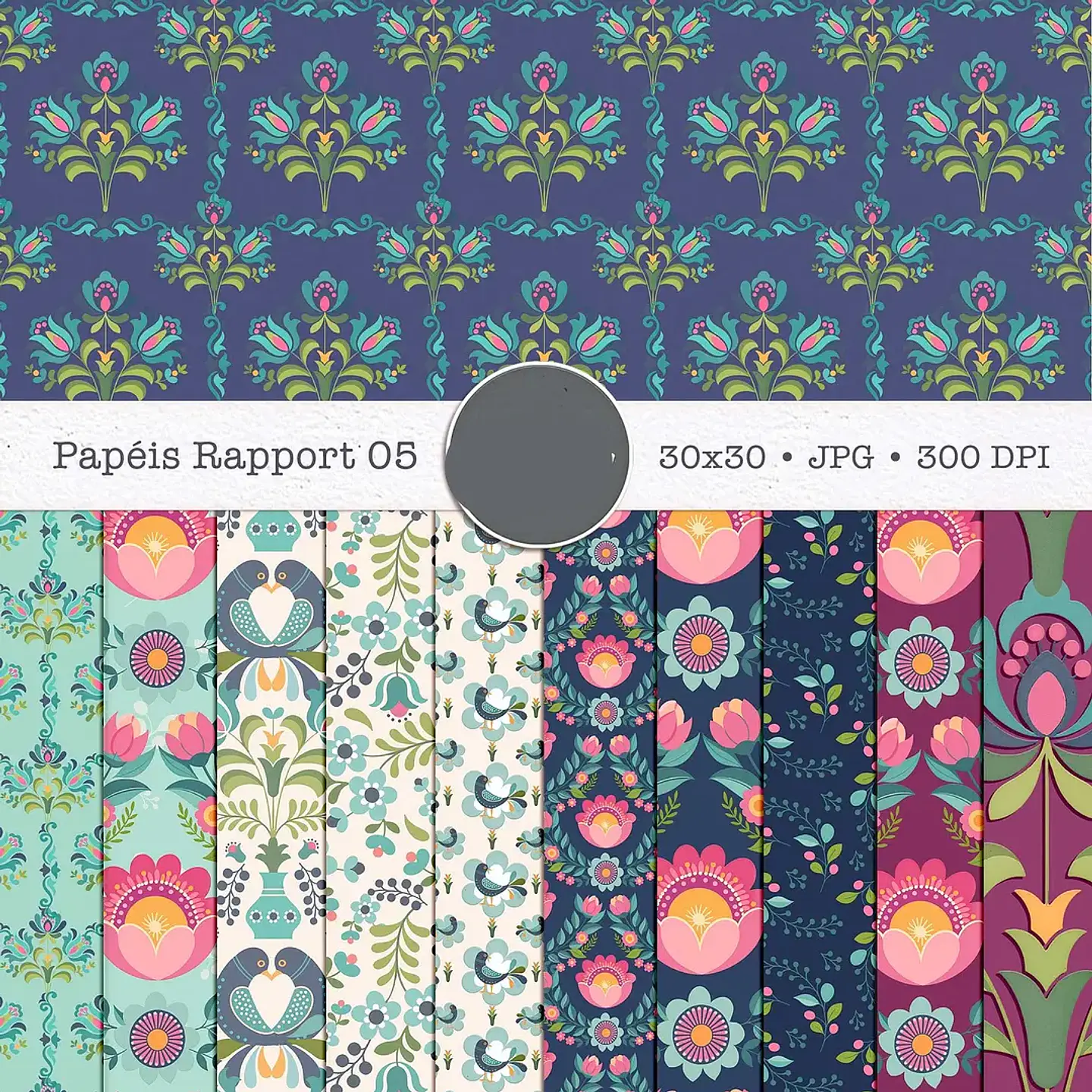 Kit Digital Pássaros 2