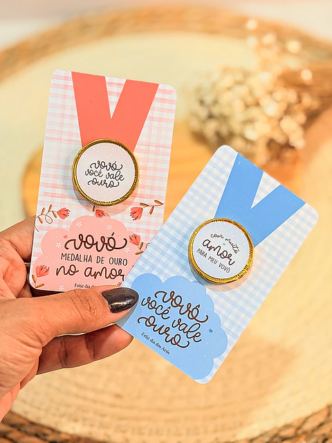 Arquivo Dia dos Avós Card Moedinha - Vê Moraes