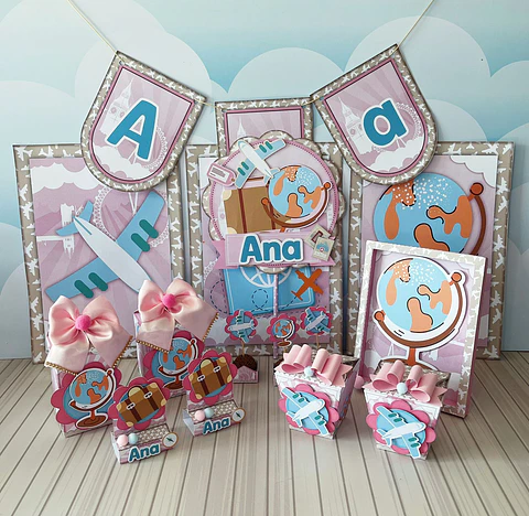 Arquivo de Corte Viagem Volta ao Mundo 14 - Lina