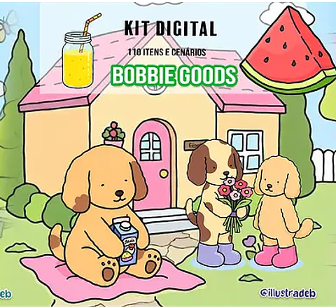 Kit Digital Bobbie Goods - Illustradeb
