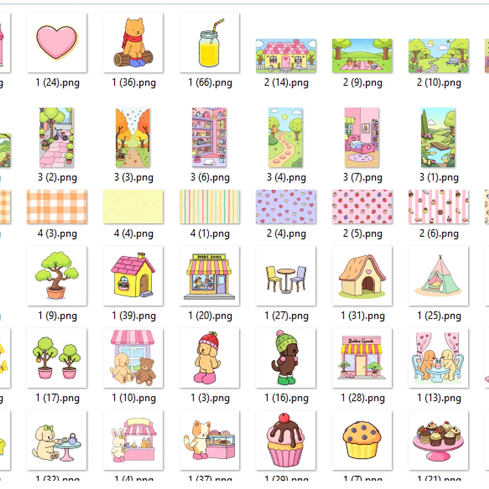 Kit Digital Bobbie Goods - Illustradeb 3