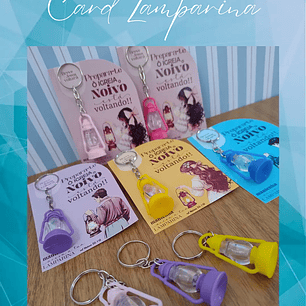 Arquivo de Corte Card Lamparina - Perfeita Arte