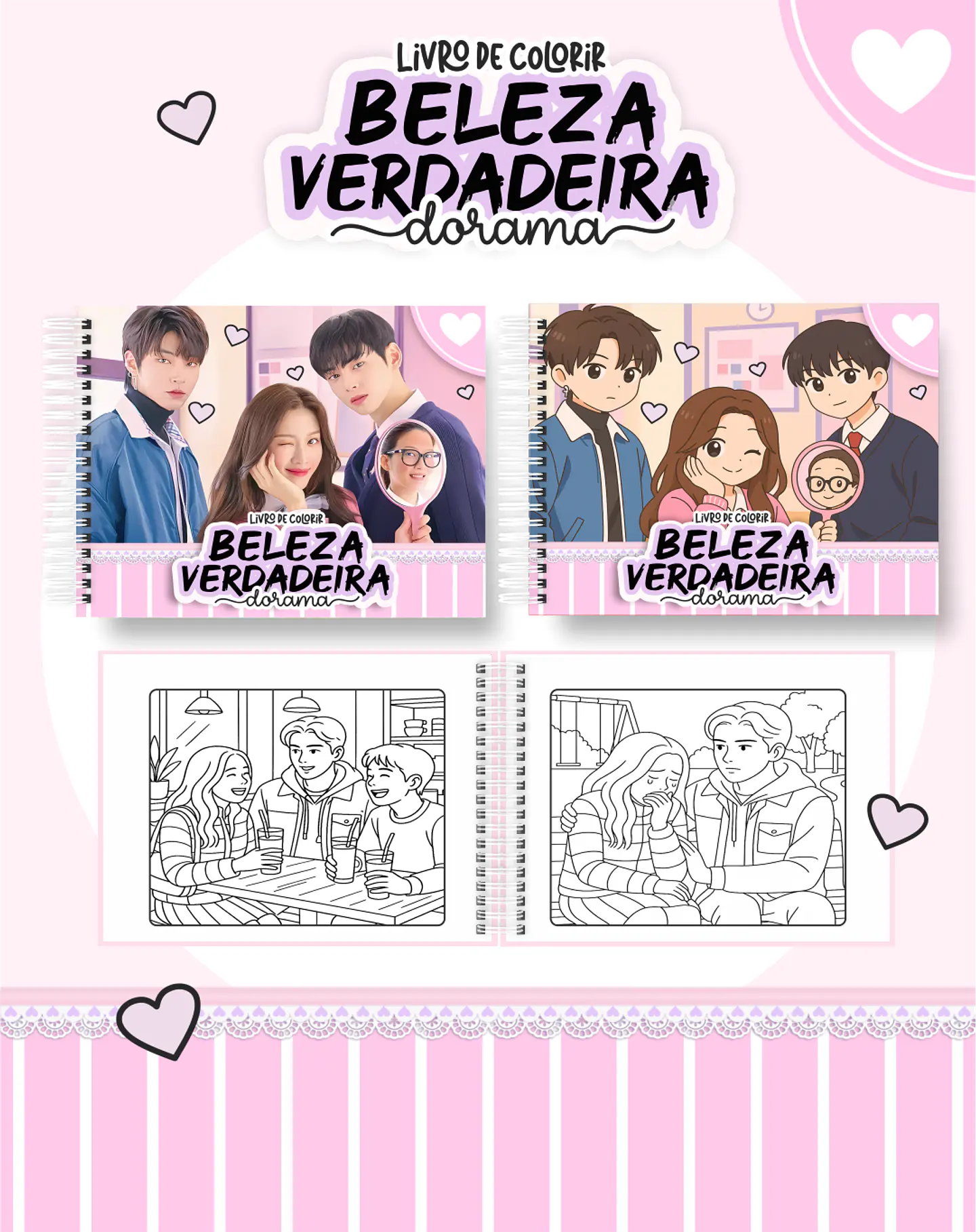 Arquivo Livro de Colorir Beleza verdadeira dorama - Pamella 1