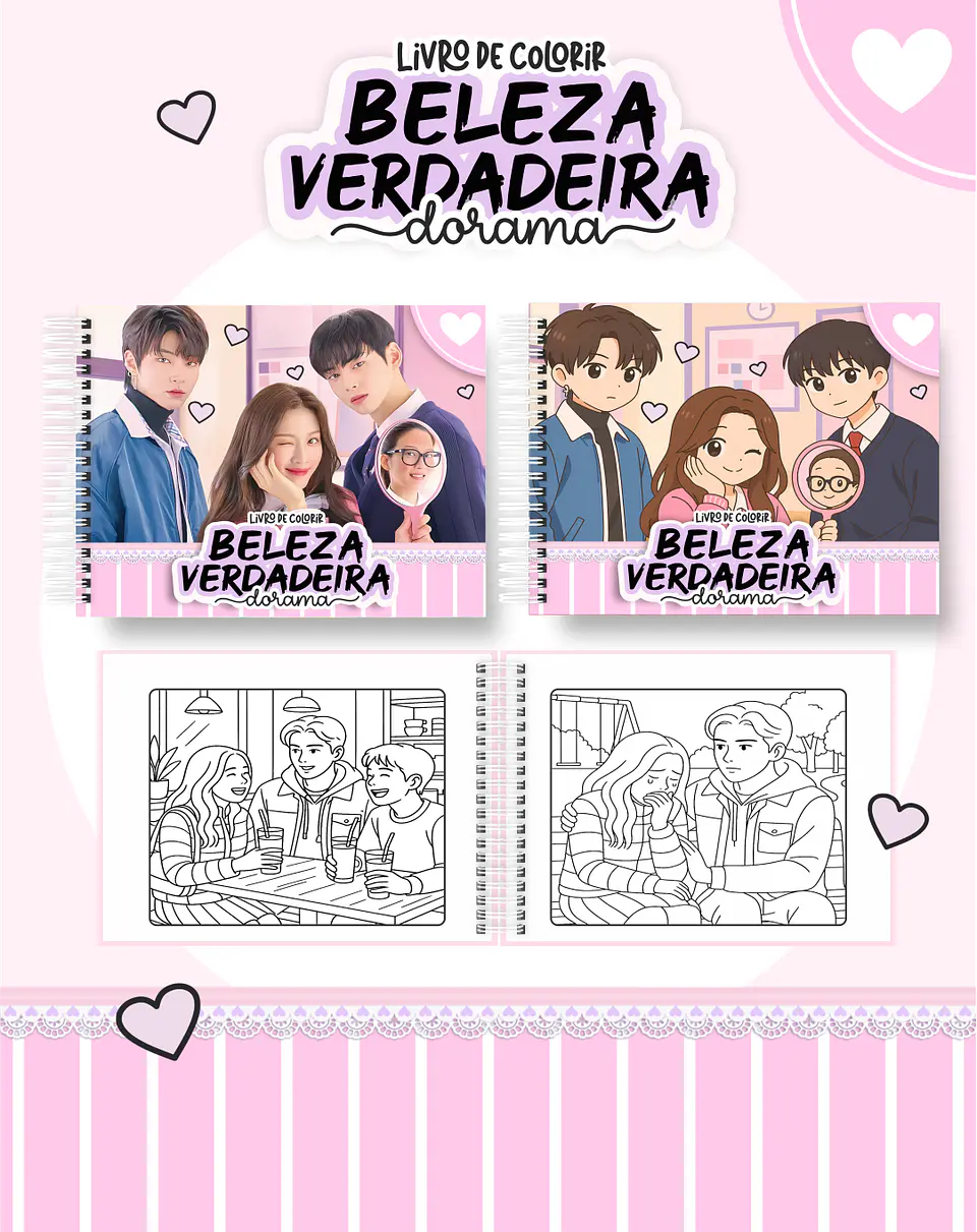 Arquivo Livro de Colorir Beleza verdadeira dorama - Pamella 1