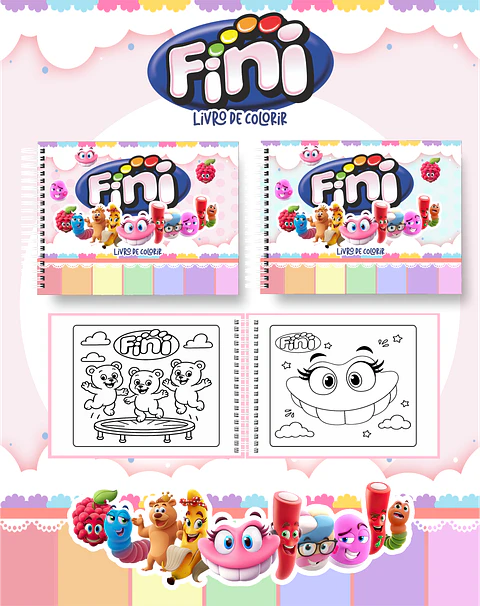Arquivo Livro de Colorir Fini - Pamella