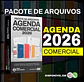 Arquivo Miolo de Agenda Comercial 2026 - Minha Gráfica Rápida - Thumbnail 1