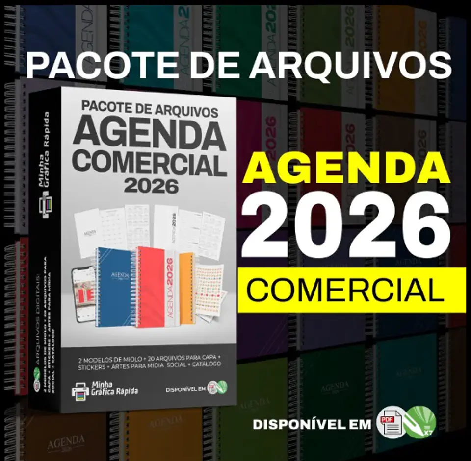 Arquivo Miolo de Agenda Comercial 2026 - Minha Gráfica Rápida 1