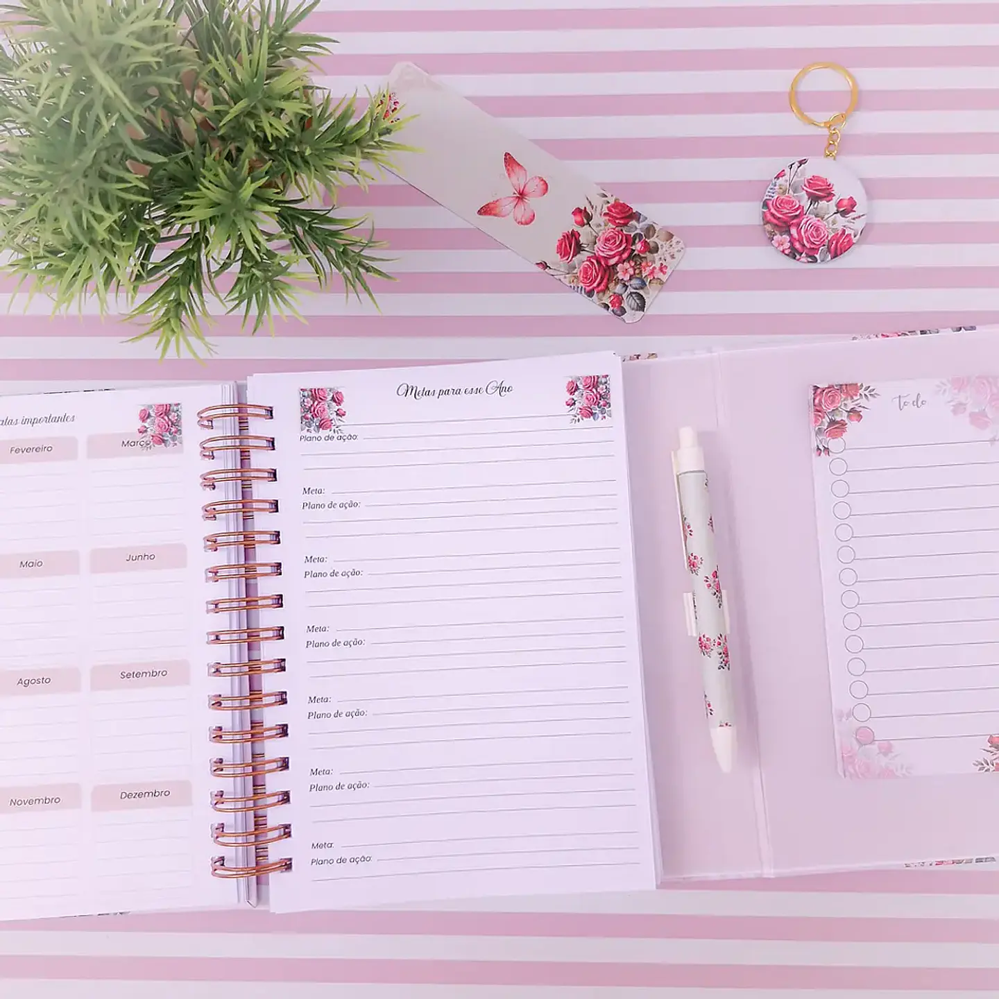 Arquivo Caderno e Agenda Delicate Borboletas - Le Poly 9