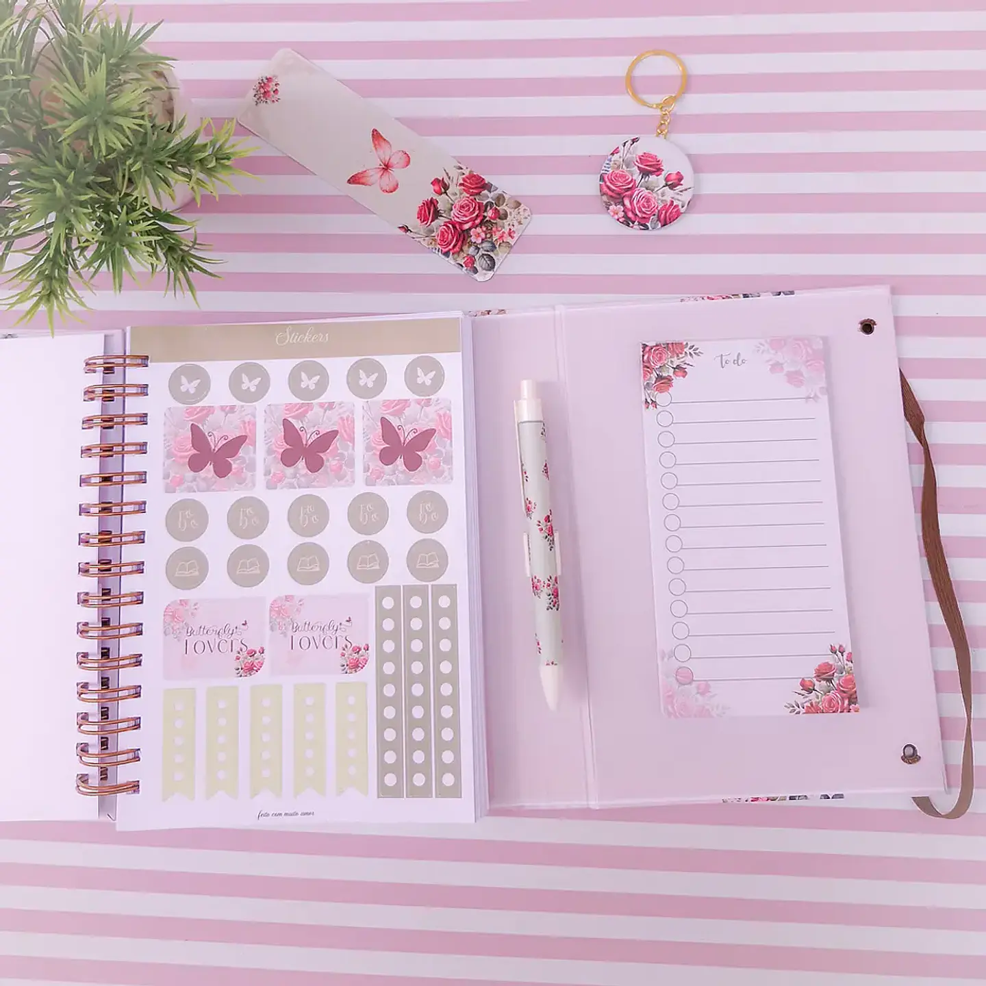 Arquivo Caderno e Agenda Delicate Borboletas - Le Poly 10