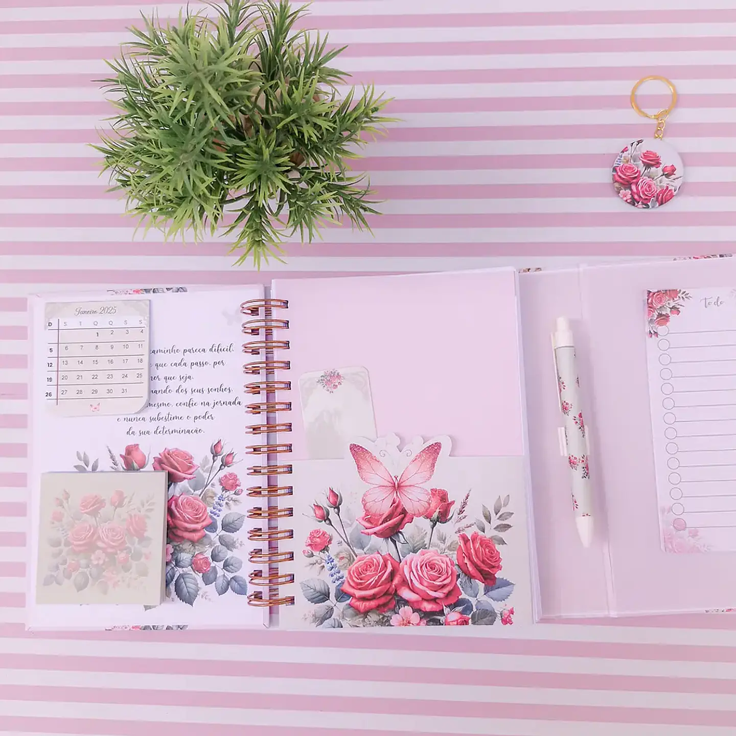 Arquivo Caderno e Agenda Delicate Borboletas - Le Poly 11