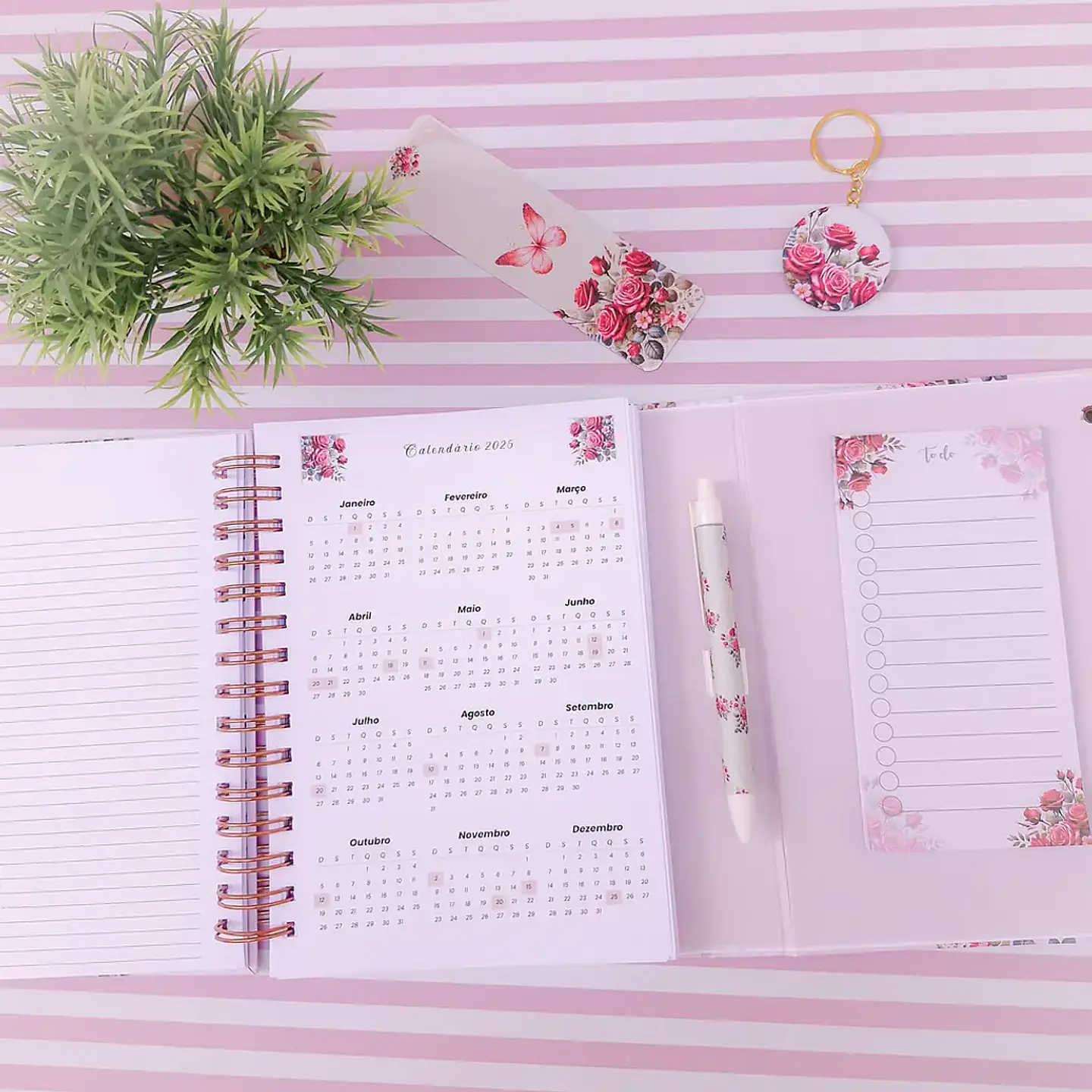 Arquivo Caderno e Agenda Delicate Borboletas - Le Poly 12