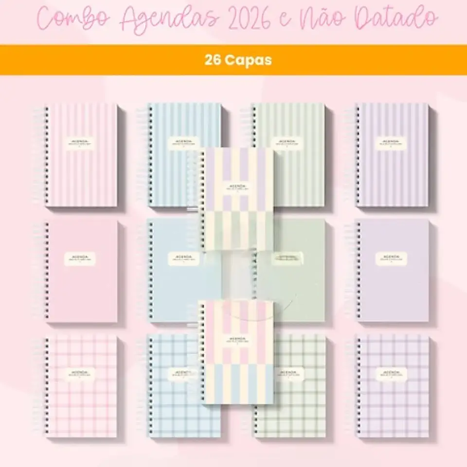 Arquivo Combo Agendas - Branco Papel 4