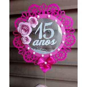 Arquivo topo de bolo 15 anos