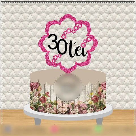 Arquivo topo de bolo 30 anos 