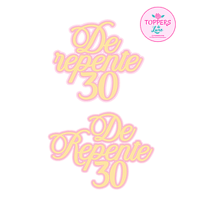 Arquivo topo de bolo 30 anos