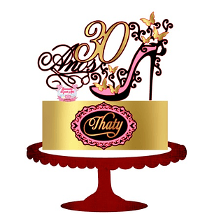 Arquivo topo de bolo 30 anos