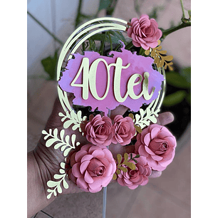 Arquivo topo de bolo 40 anos