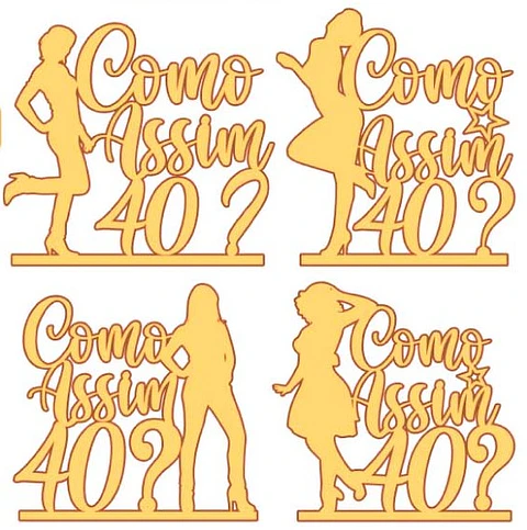 Arquivo topo de bolo 40 anos