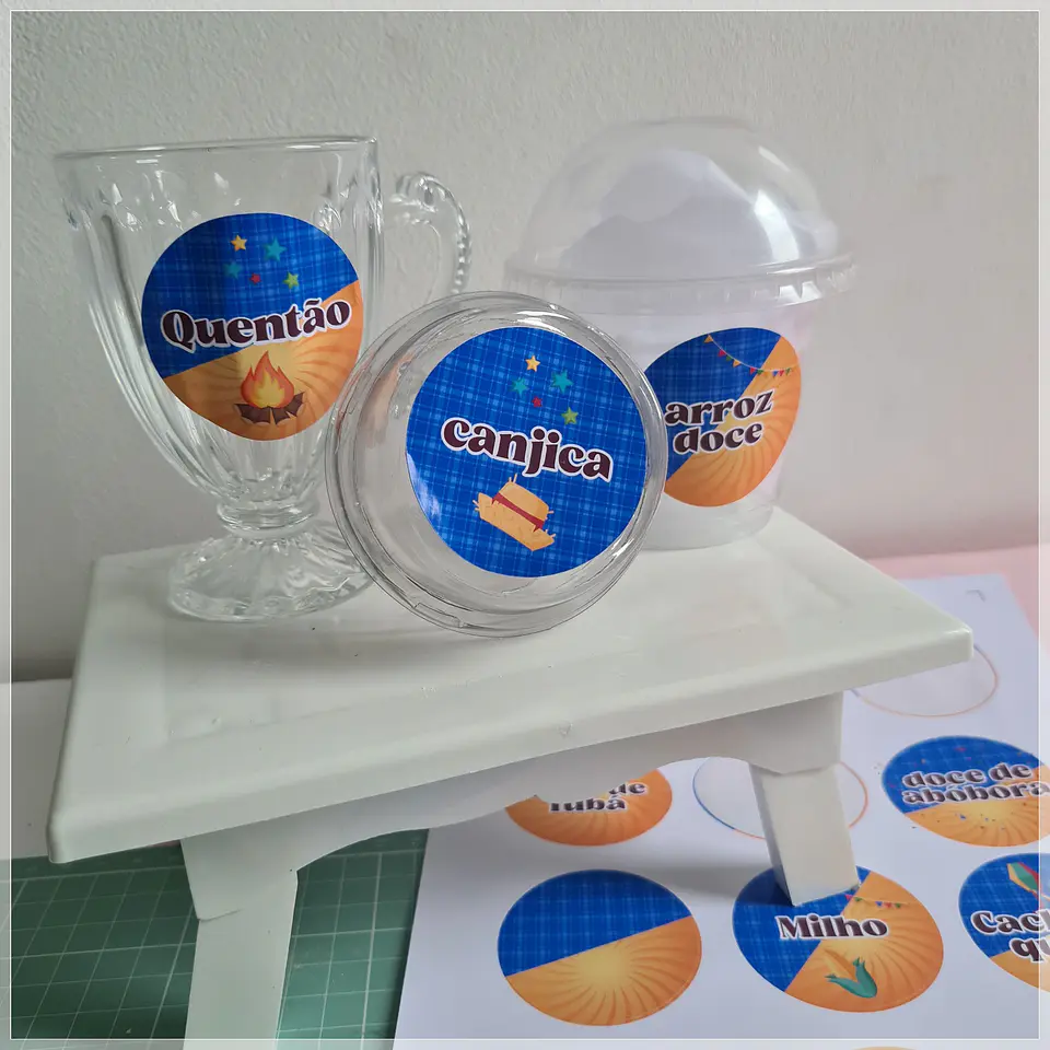 Arquivo Festa Junina Tags ou Adesivos - Bella Ideia 1