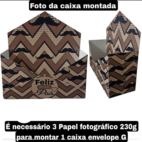 Arquivo Dia dos Pais Caixas Envelope - Diy Presentes