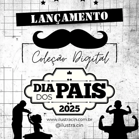 Arquivo Dia dos Pais Coleção Digital - Ilustracin